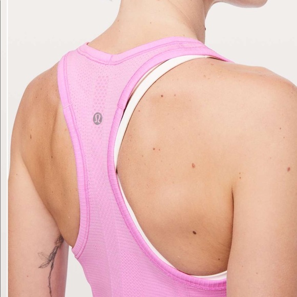 New LULULEMON Swiftly Racerback Tank Top Pink 6 8 - Picture 4 of 5